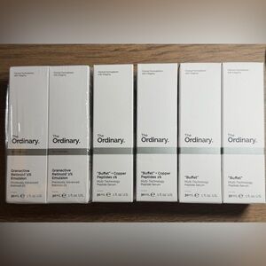 🆕 THE ORDINARY 6 ‼️ BOTTLES FAE SKINCARE SERUM BEAUTY SET - BNIB SEALED